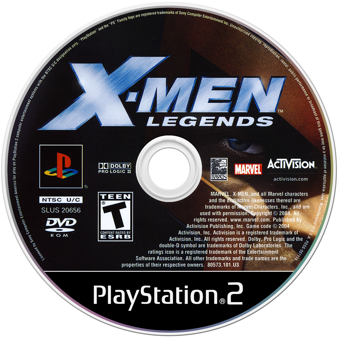 X-men Legends media 4 for Playstation 2